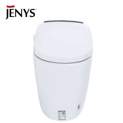 Jenys s-trap bidet cleaning tankless toilet bowl